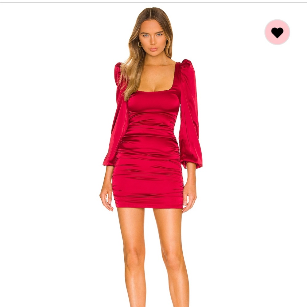 MORE TO COME. Blair’s Mini Dress in Wine. Size S. New with tags.